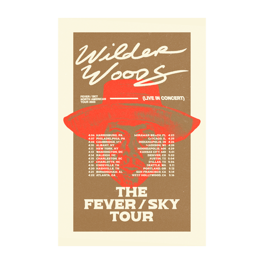 [AUTOGRAPHED] FEVER / SKY Tour Poster