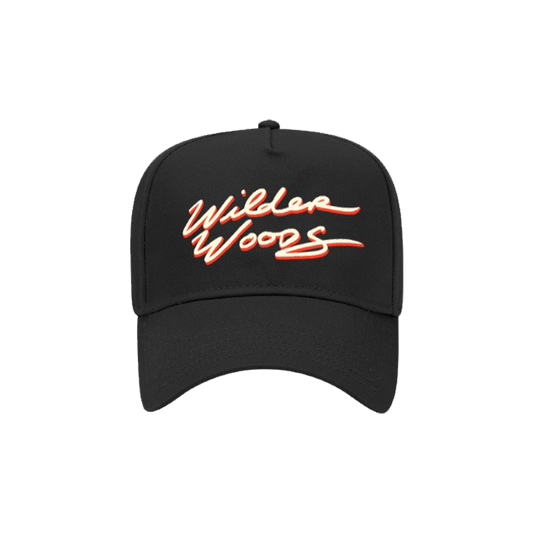 Wilder Woods Logo Foam Trucker Hat - Black
