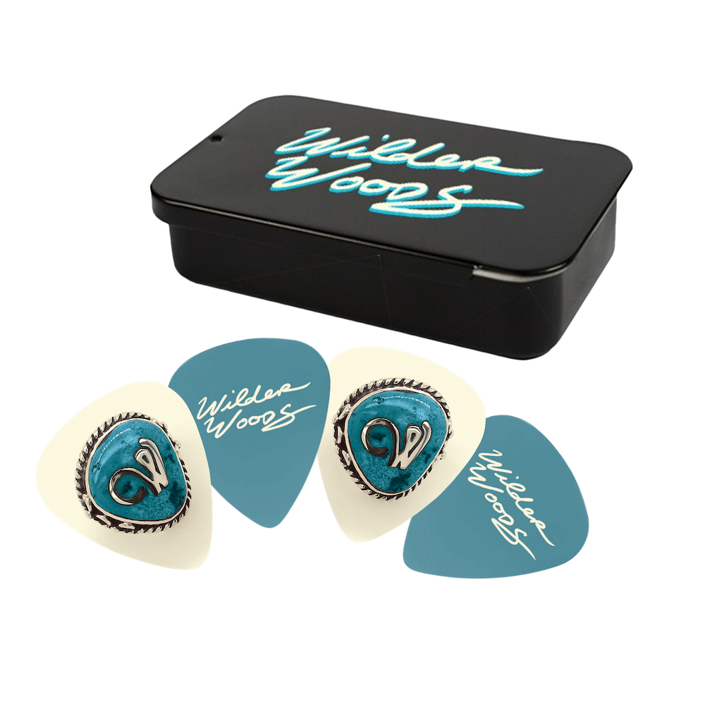 Wilder Woods Guitar Picks + Container