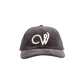 W grey corduroy hat front Wilder Woods